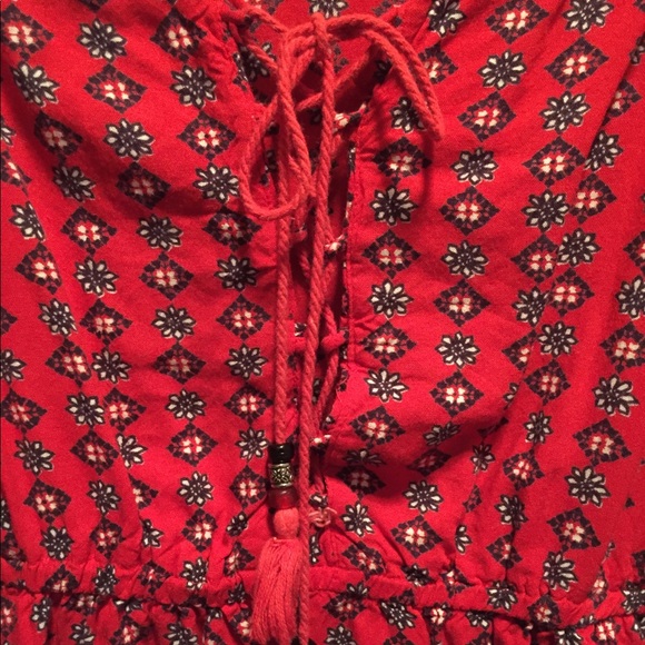 Red romper - Picture 2 of 3